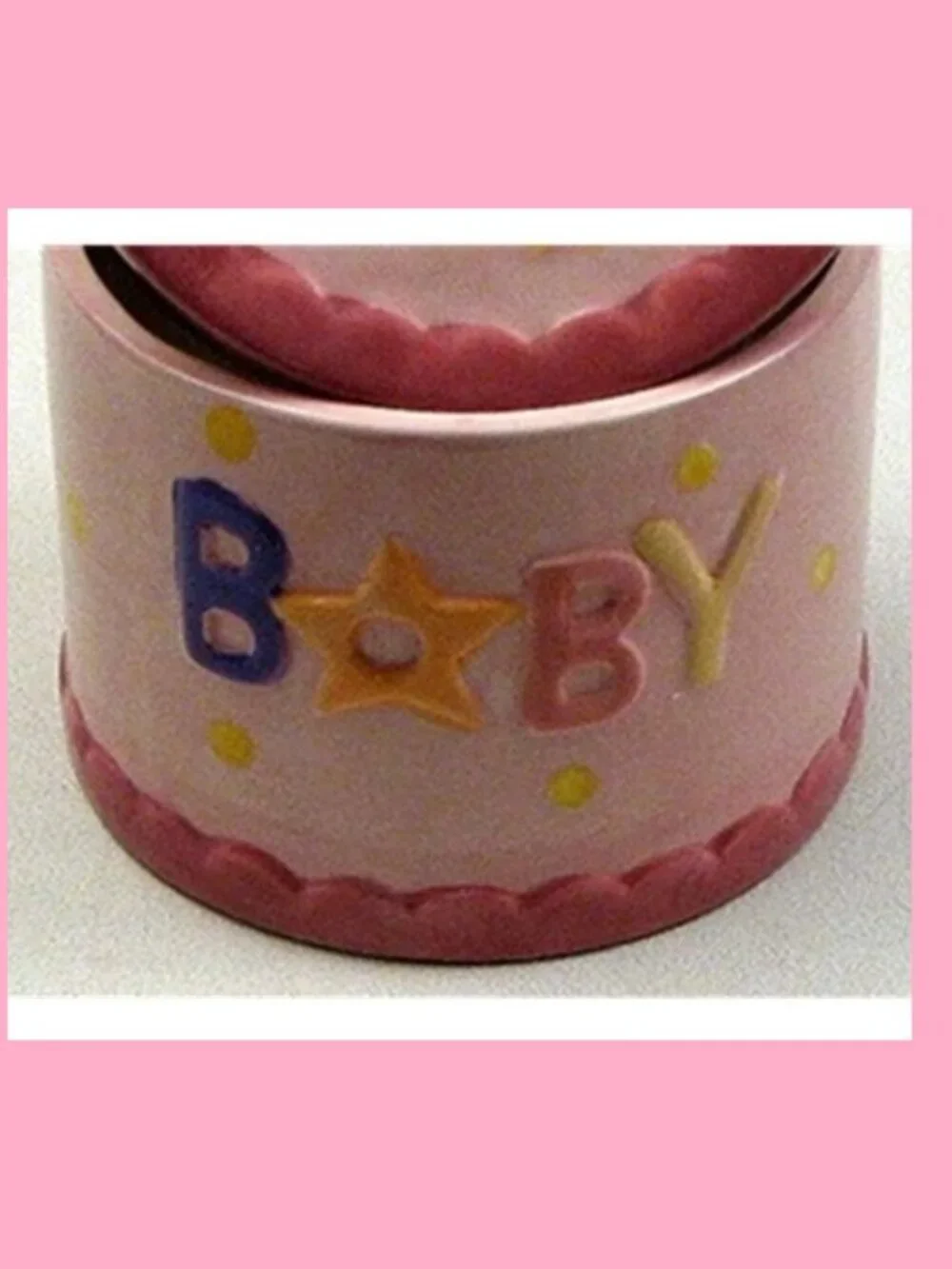 Ceramic Baby Trinket Box 4